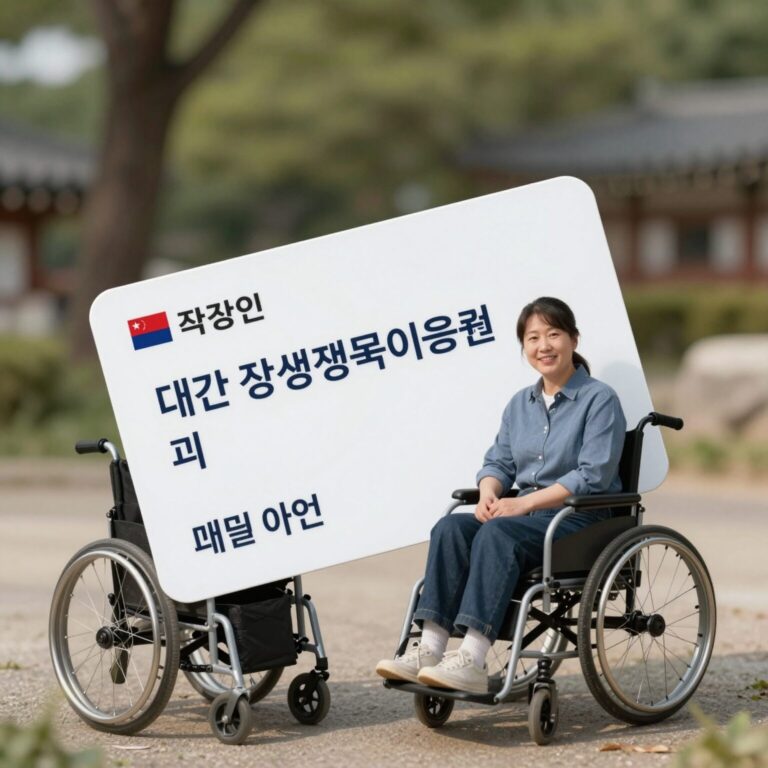 대구 장애인 평생교육이용권 카드 이미지