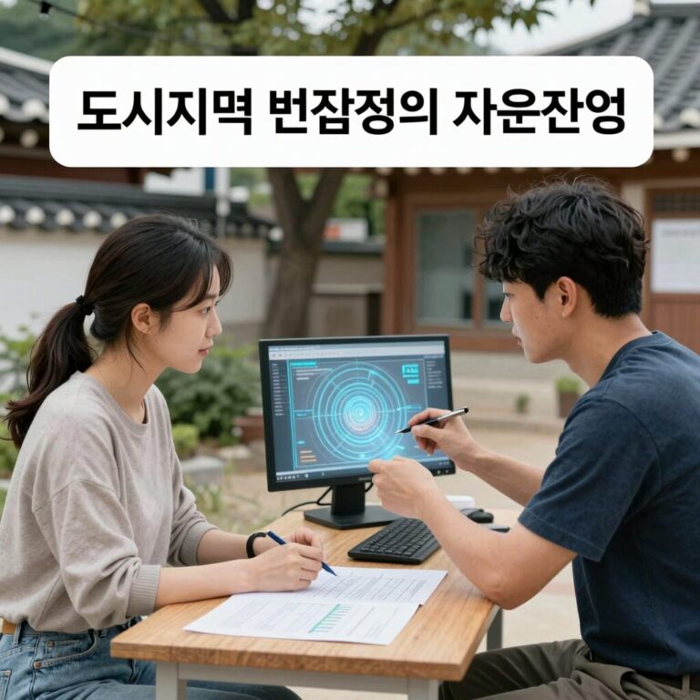 도시지역 빈집정비 지원사업 신청 방법과 조건을 설명하는 이미지