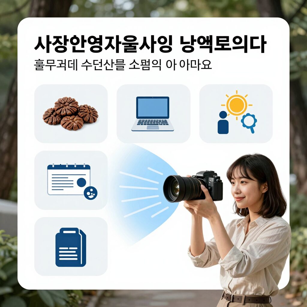 시장경영지원사업 설명 인포그래픽 표 이미지
