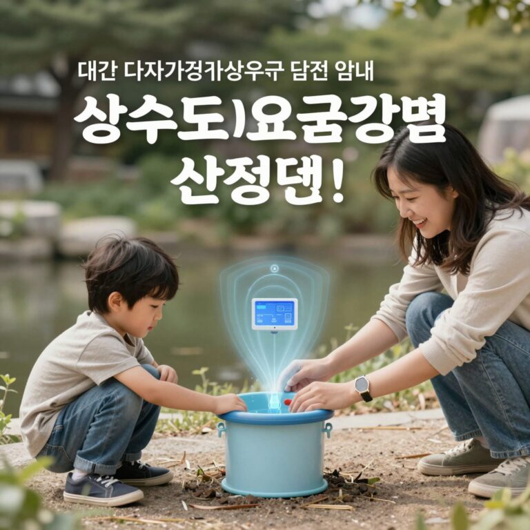 대구 다자녀가정 상수도요금 감면 신청 방법 안내 이미지