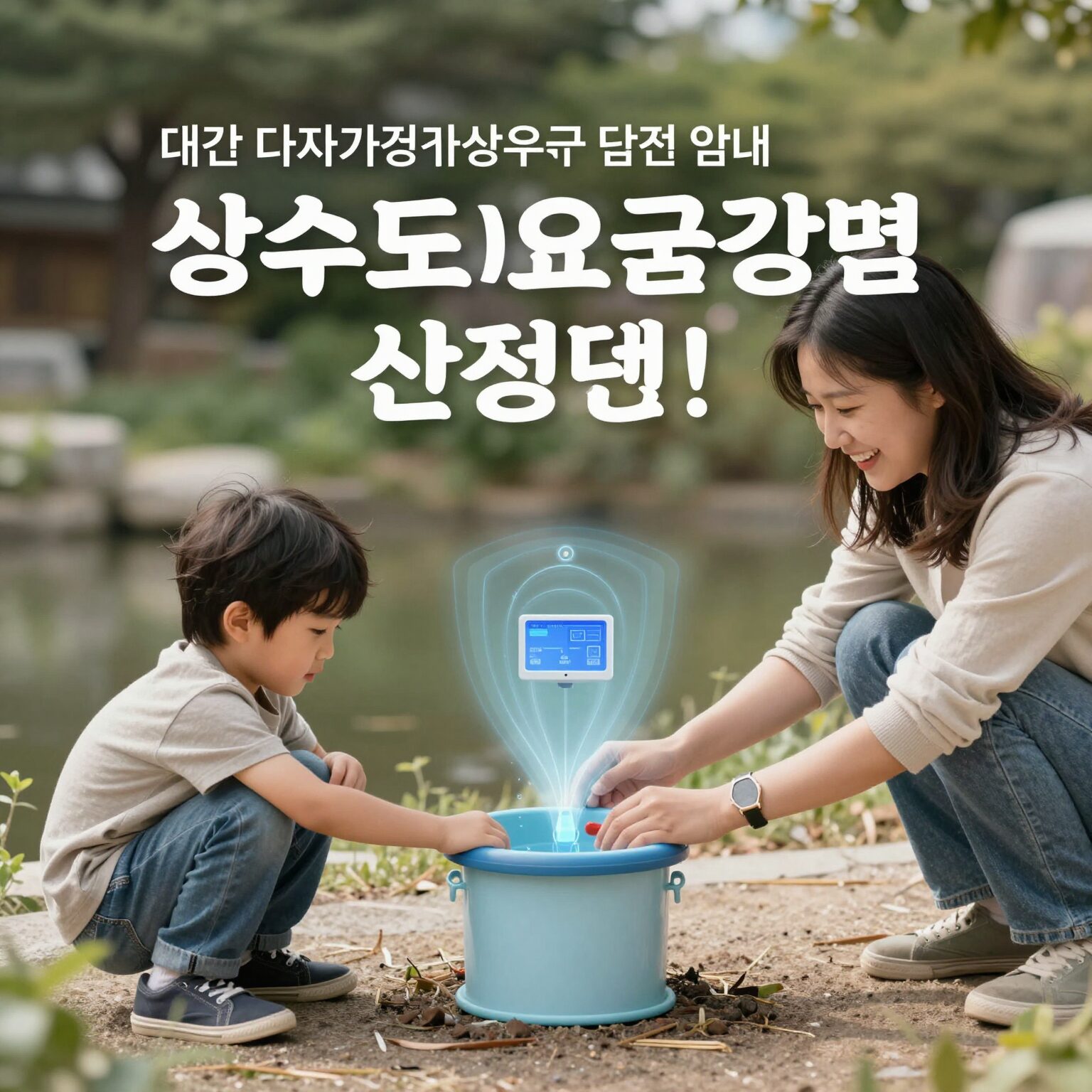 대구 다자녀가정 상수도요금 감면 신청 방법 안내 이미지