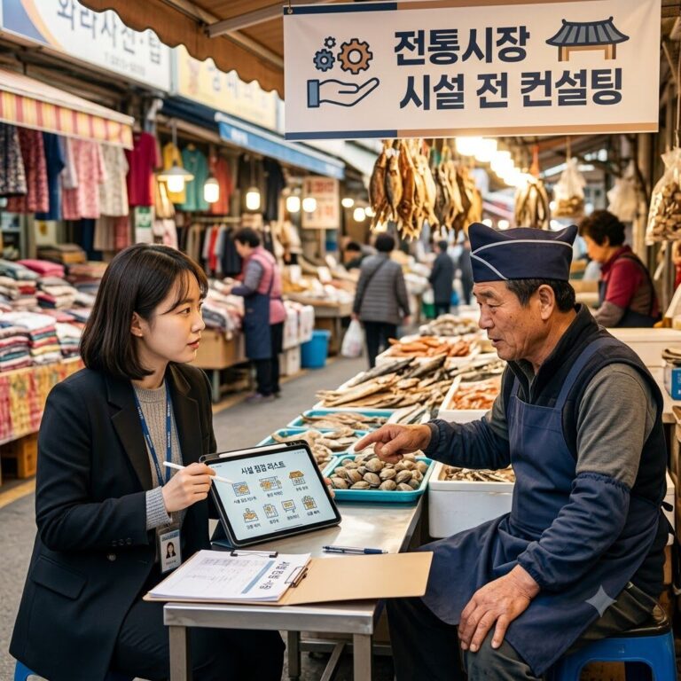 전통시장 시설 컨설팅