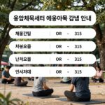 옹암체육센터 이용요금 감면 옹암체육센터 체육시설 이용요금 감면 혜택 안내