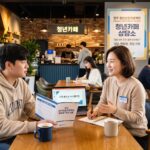 청주 청년성장프로젝트 신청 방법 청주 청년성장프로젝트 청년카페 상담 모습