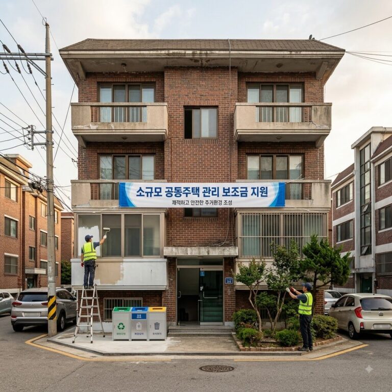공동주택 관리 보조금 지원