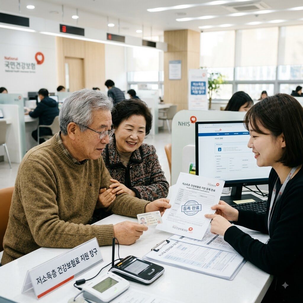 저소득층 건강보험료 지원