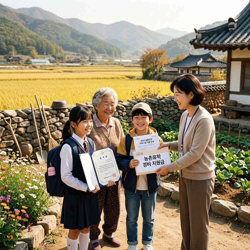 농촌유학 경비 지원
