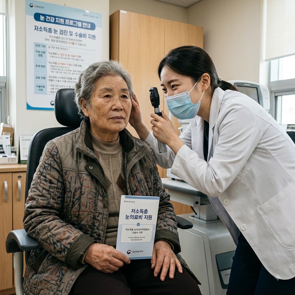 저소득층 눈의료비 지원