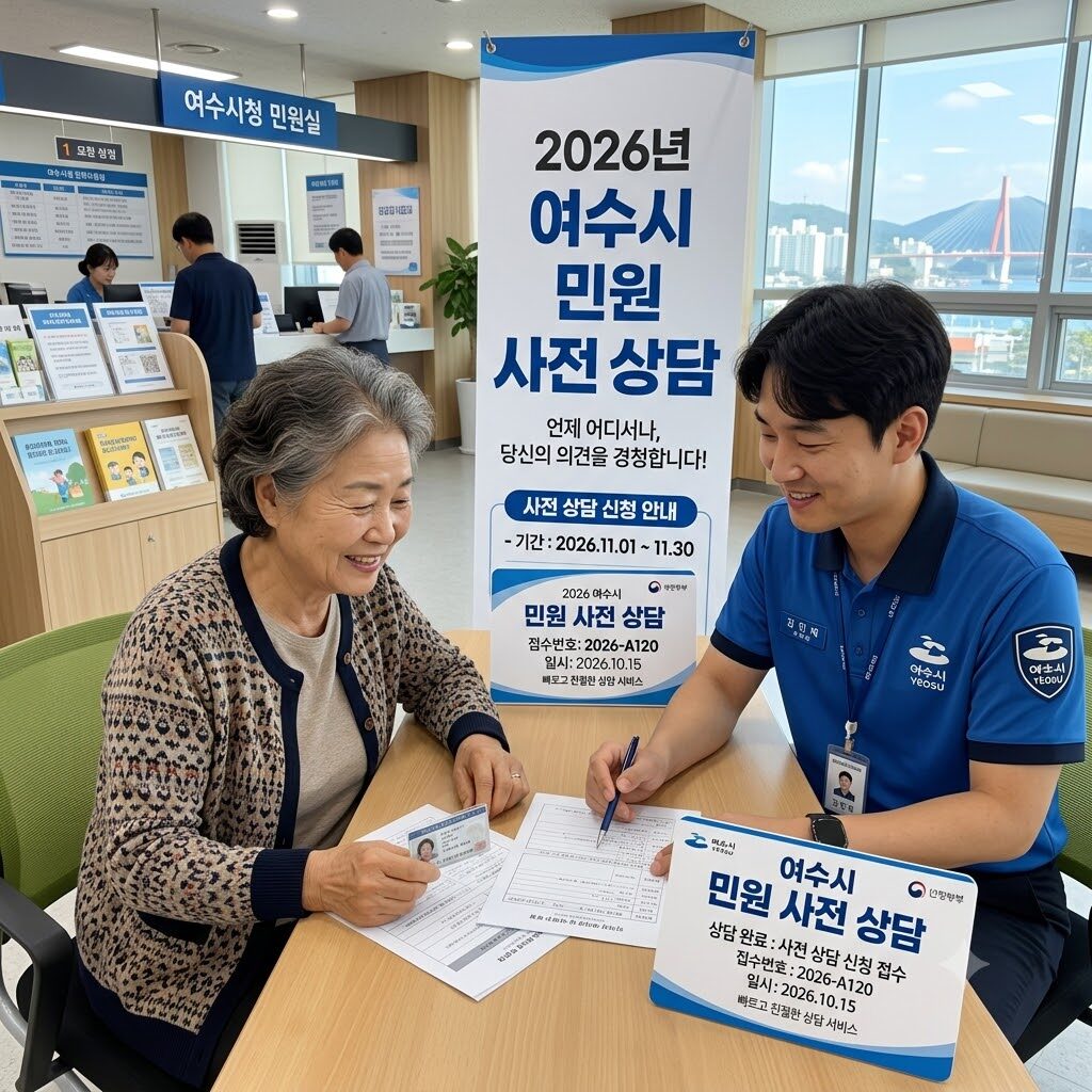 여수시 민원 사전 상담