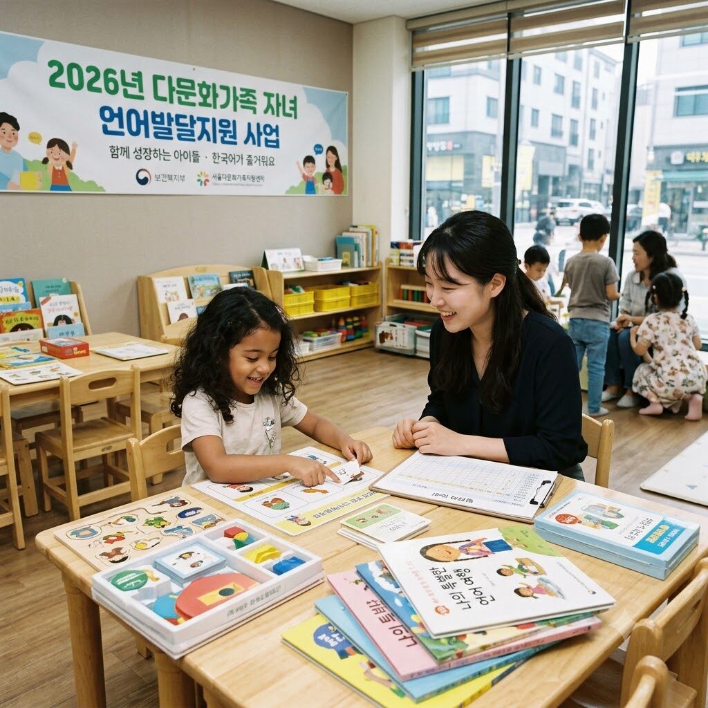 다문화가족 자녀 언어발달지원